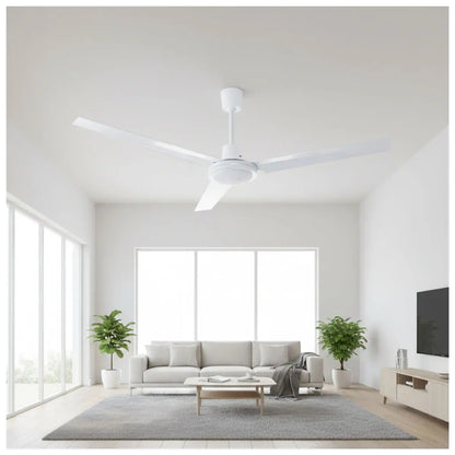 Katoa Ventilador Techo 56" 5 Velocidades Blanco 65W - CNX - vista lateral