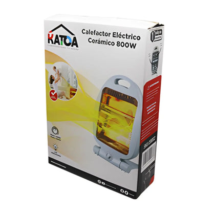 Katoa Calefactor Electrico Ceramico 800W MASTER 10PZ - CNX