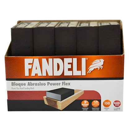 5 Pzs BLOQUE ABRASIVA ALO 150P Fandeli - Fandeli - detalle