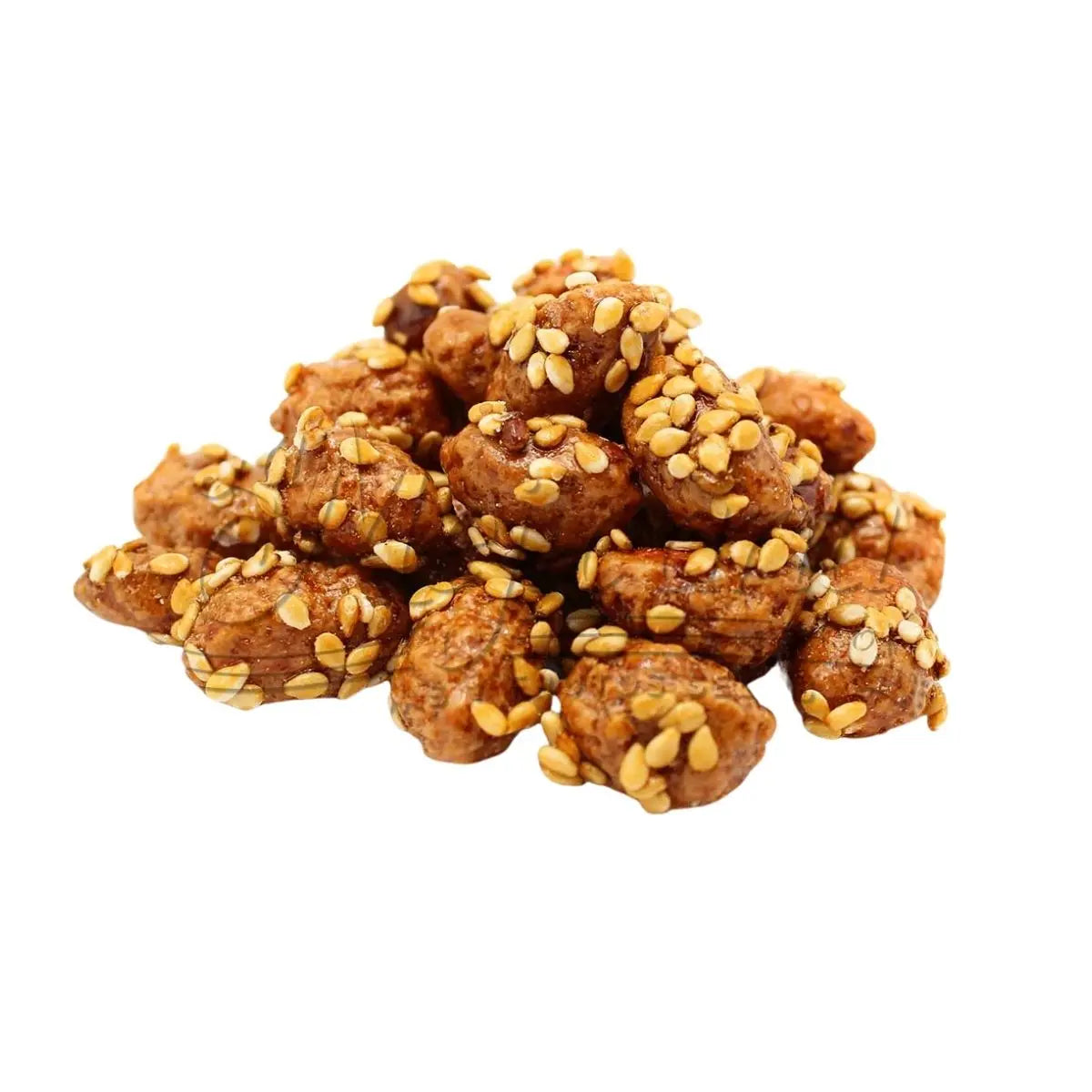 Cacahuates Garapiñados Ajonjoli Botana Sol Snack Dulce 1kg - Papas Sol - vista lateral