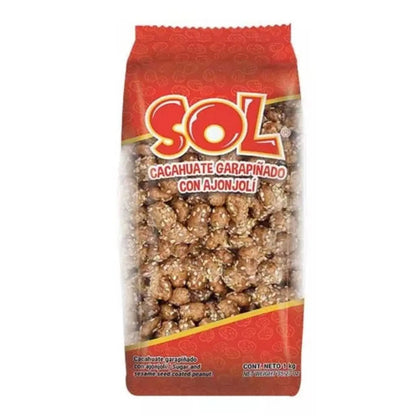 Cacahuates Garapiñados Ajonjoli Botana Sol Snack Dulce 1kg - Papas Sol