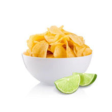 Papas Limon Tubipapa Botana Snack Salado Bolsa 100gr - Papas Sol - vista lateral