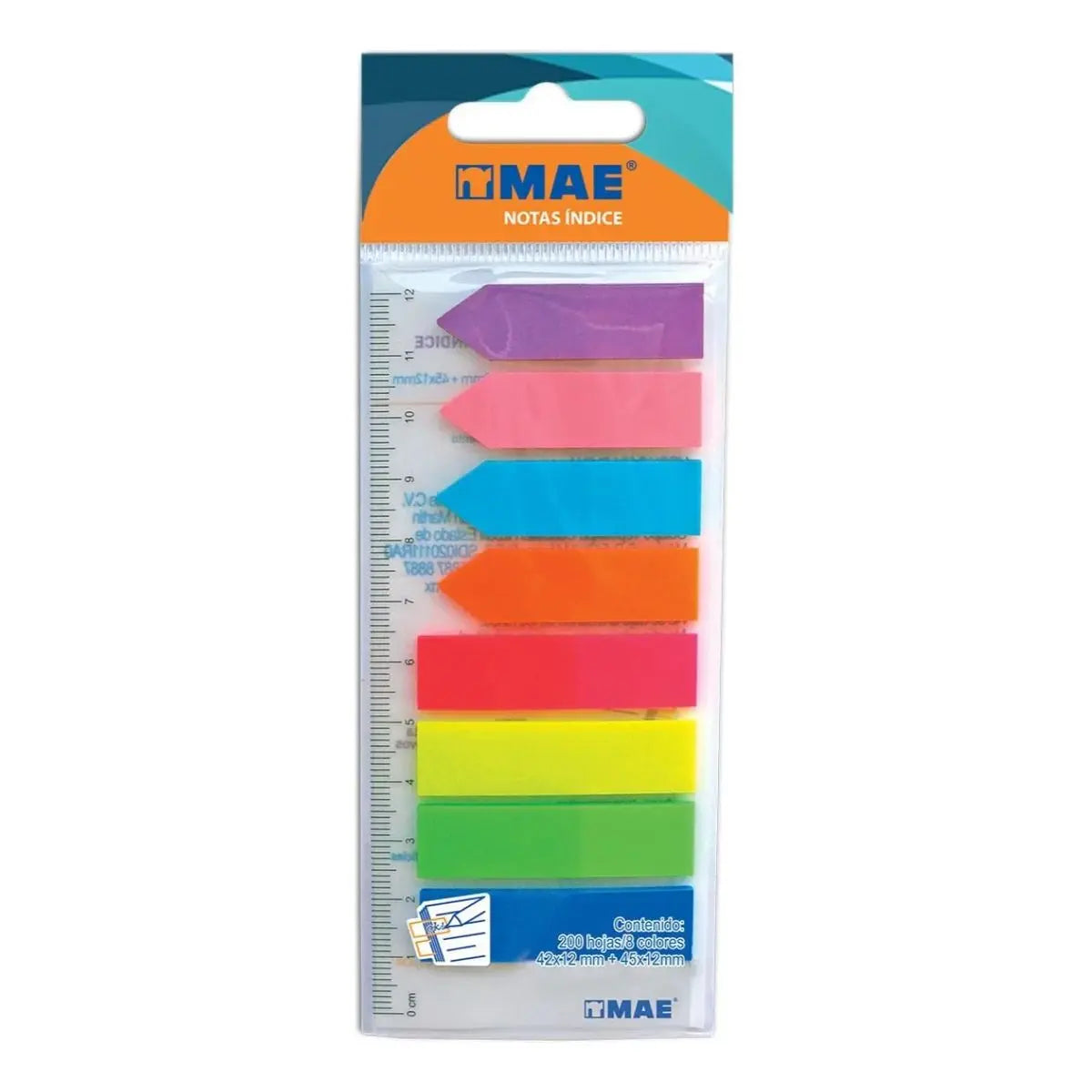 Notas Adhesivas Colores 200 Hojas Mae - Mae