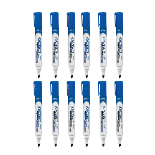 Caja 12 Marcador para pizarrón azul A-INK - Mae