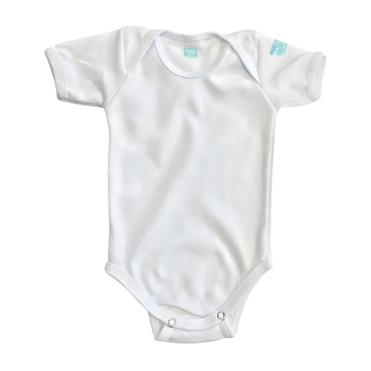 Body Bebé Blanco Manga Corta 24m - Ramoncito - vista lateral