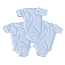 Pañalero AZUL Manga Corta Talla 0 Meses 3 PIEZAS - Coveme - detalle
