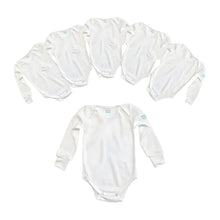 Pañalero BLANCO Manga Larga Talla 24 Meses 6 PIEZAS - Coveme - empaque