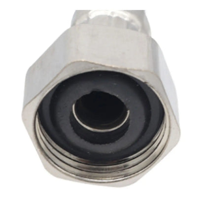 Manguera Alimentadora CNX Tuerca Acero Inoxidable 1/2"*1/2"x55cm - CNX - vista lateral