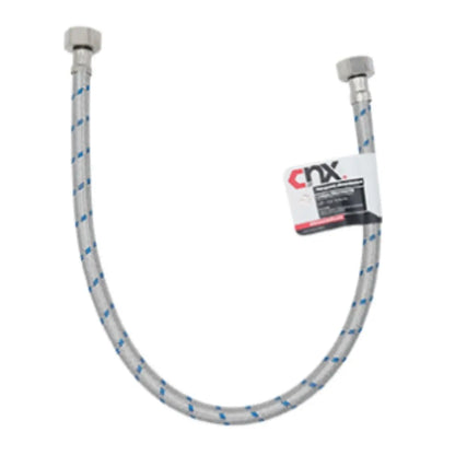 Manguera Alimentadora CNX Tuerca Acero Inoxidable 1/2"*1/2"x55cm - CNX