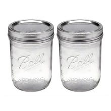 2 Mason Jars Ball 16oz Boca Ancha Pieza - Mason Jars - empaque