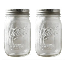 2 Mason Jars Ball 16oz Boca Regular Pieza - Coveme - detalle