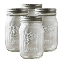Mason Jars Ball de 16 oz Boca Regular - Set de 4 piezas - Mason Jars - empaque