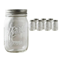 8 Mason Jars Ball 16oz Boca Regular Pieza - Coveme - detalle