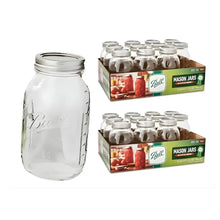 24 Mason Jars Ball 32 Oz Boca Ancha Pieza - Coveme