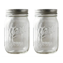 Bola Mason tarro 32 oz. Bola de vidrio transparente con boca ancha, Transparente, 32 oz (Wide Mouth), 2 - Ball - detalle