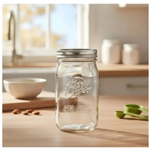 8 Mason Jars Ball 64oz Boca Ancha Pieza - Coveme