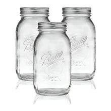 3 Mason Jars Ball 32 Oz Boca Regular Pieza - Coveme - detalle