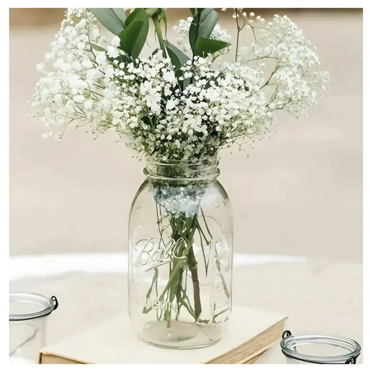 3 Mason Jars Ball 32 Oz Boca Regular Pieza - Coveme - empaque