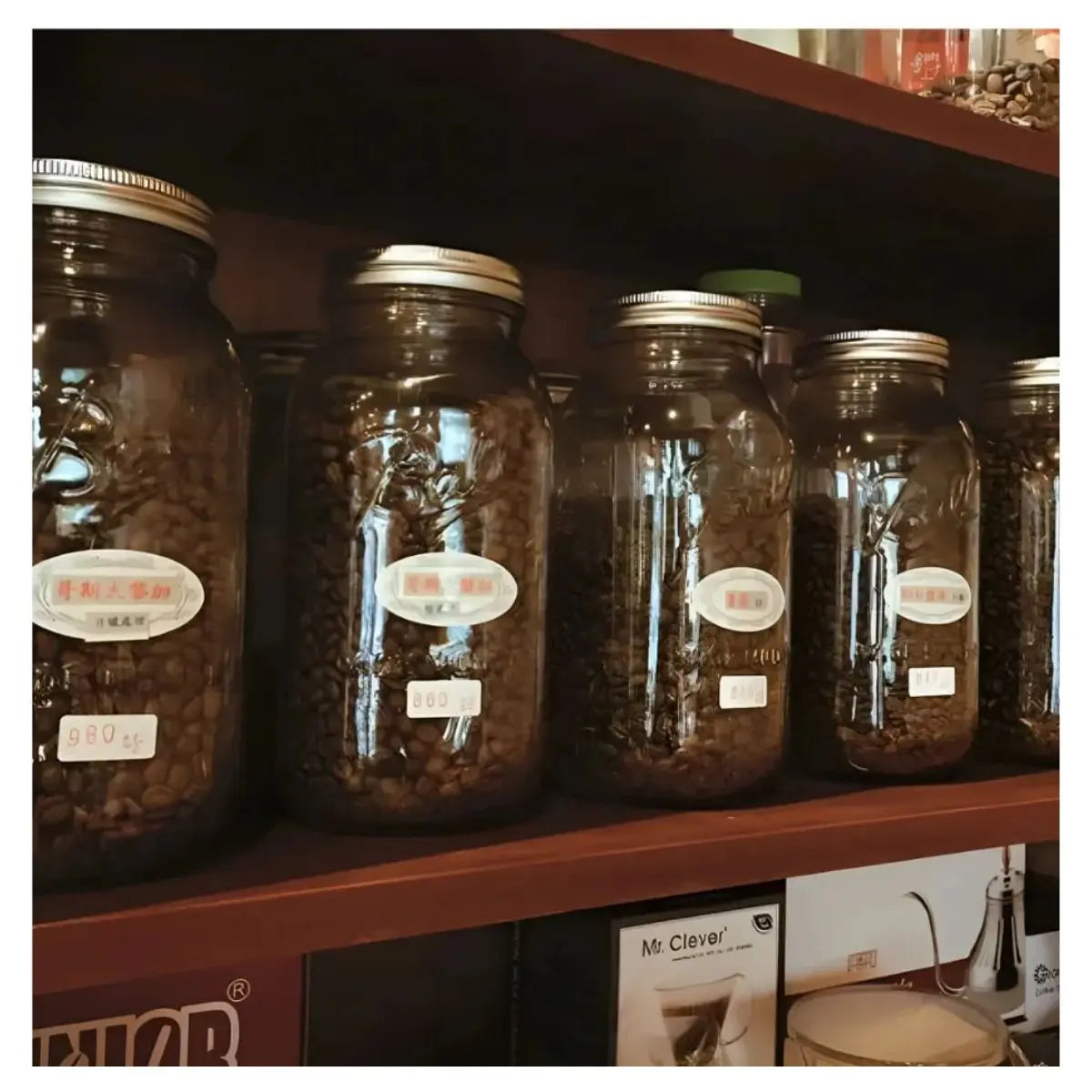 3 Mason Jars Ball 32 Oz Boca Regular Pieza - Coveme - vista lateral
