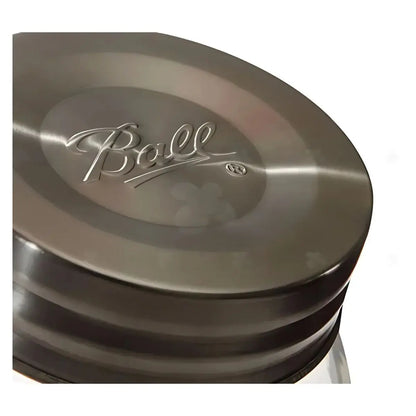 Medio Galón Mason Jars Edición Especial 125 Aniversario Ball - Coveme - vista lateral