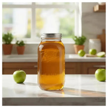 12 Mason Jars Ball 64oz Boca Ancha Pieza - Coveme - vista trasera