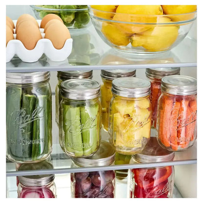 Caja 3pz Tapas de Acero Inoxidable Ball Boca Regular - Ball