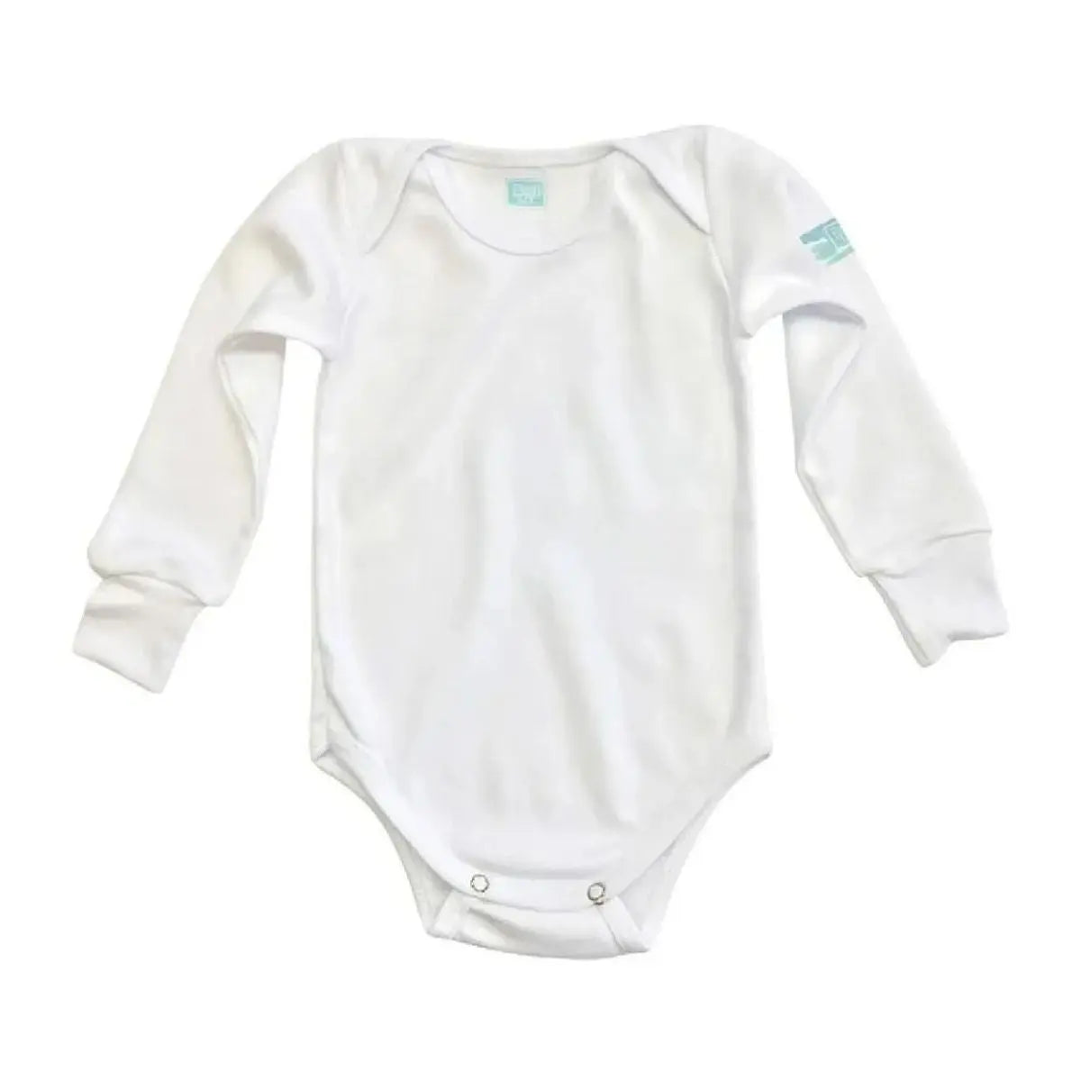 Pañalero BLANCO Manga Larga Talla 6 Meses 6 PIEZAS - Coveme