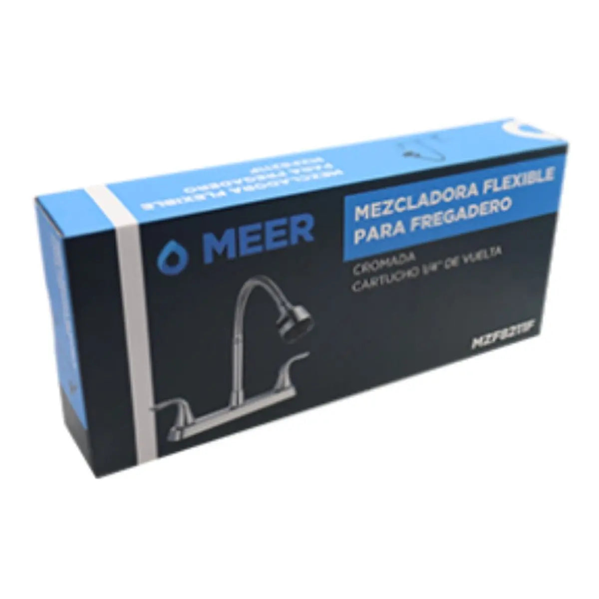 Mezcladora Flexible Fregadero Meer - CNX - vista lateral