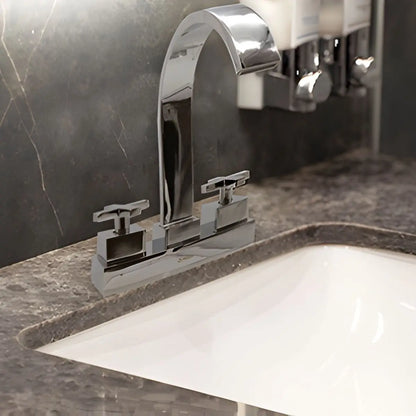 Mezcladora Lavabo Meer Plateada - CNX - empaque