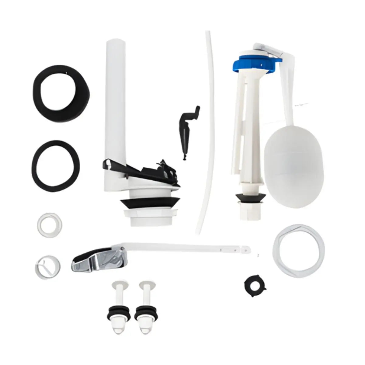 Meer Juego Herrajes Elgar WC Completo 6PZ - CNX - vista lateral