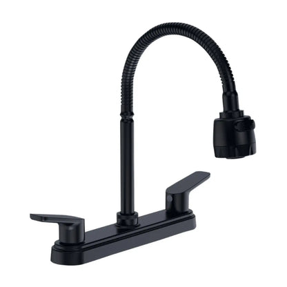 Mezcladora Flexible Fregadero Meer Balance Negro Mate MASTER 20PZ - CNX - vista trasera