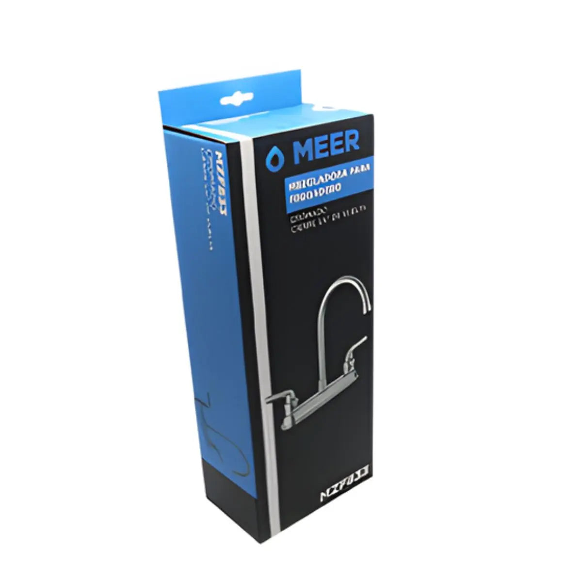 Mezcladora Fregadero Meer ABS 1/4 Vuelta Instalación 8" 6PZ - CNX - vista lateral