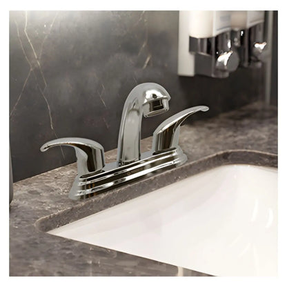 Mezcladora Lavabo Meer Color Plateado 4" Cuerpo de Laton 6PZ - CNX - detalle