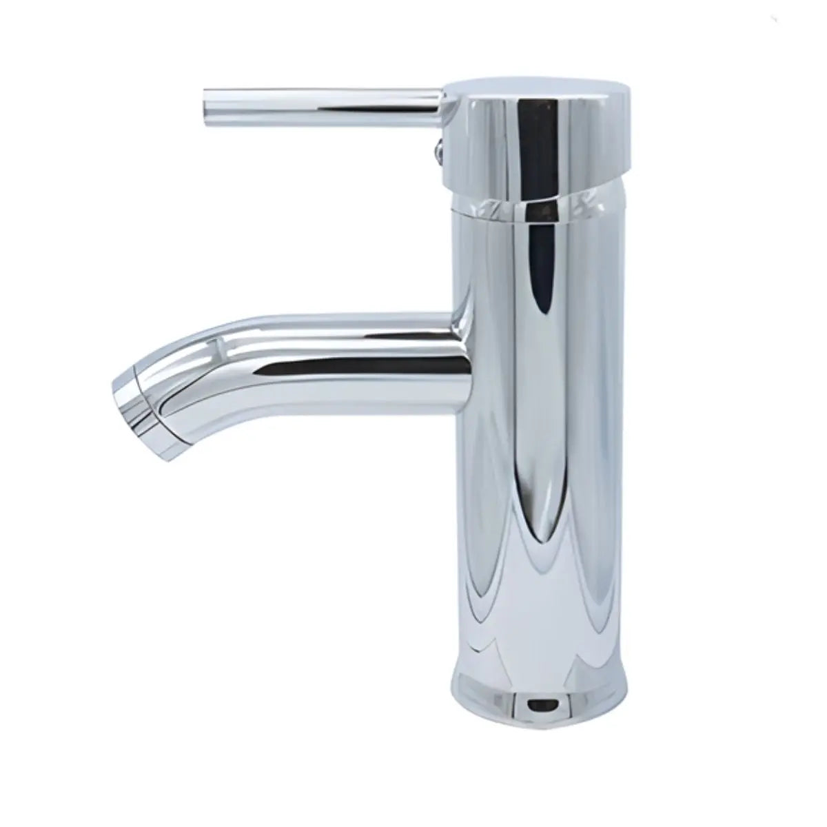 Mezcladora Monomando Lavabo Meer Acero Inoxidable Cromada 6PZ - CNX - vista lateral