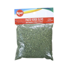 Pasto Verde Olivo 30g Roel Para Maquetas - Roel - vista lateral