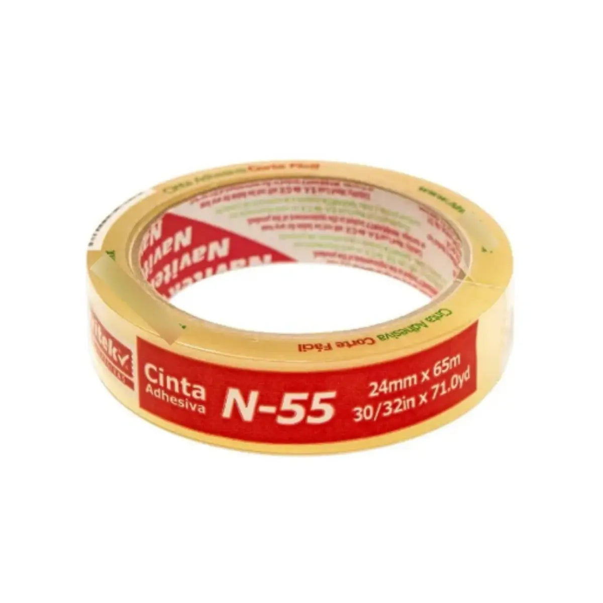 Cinta Corte Facil N-55 Transparente 24x65 Navitek - Offiland