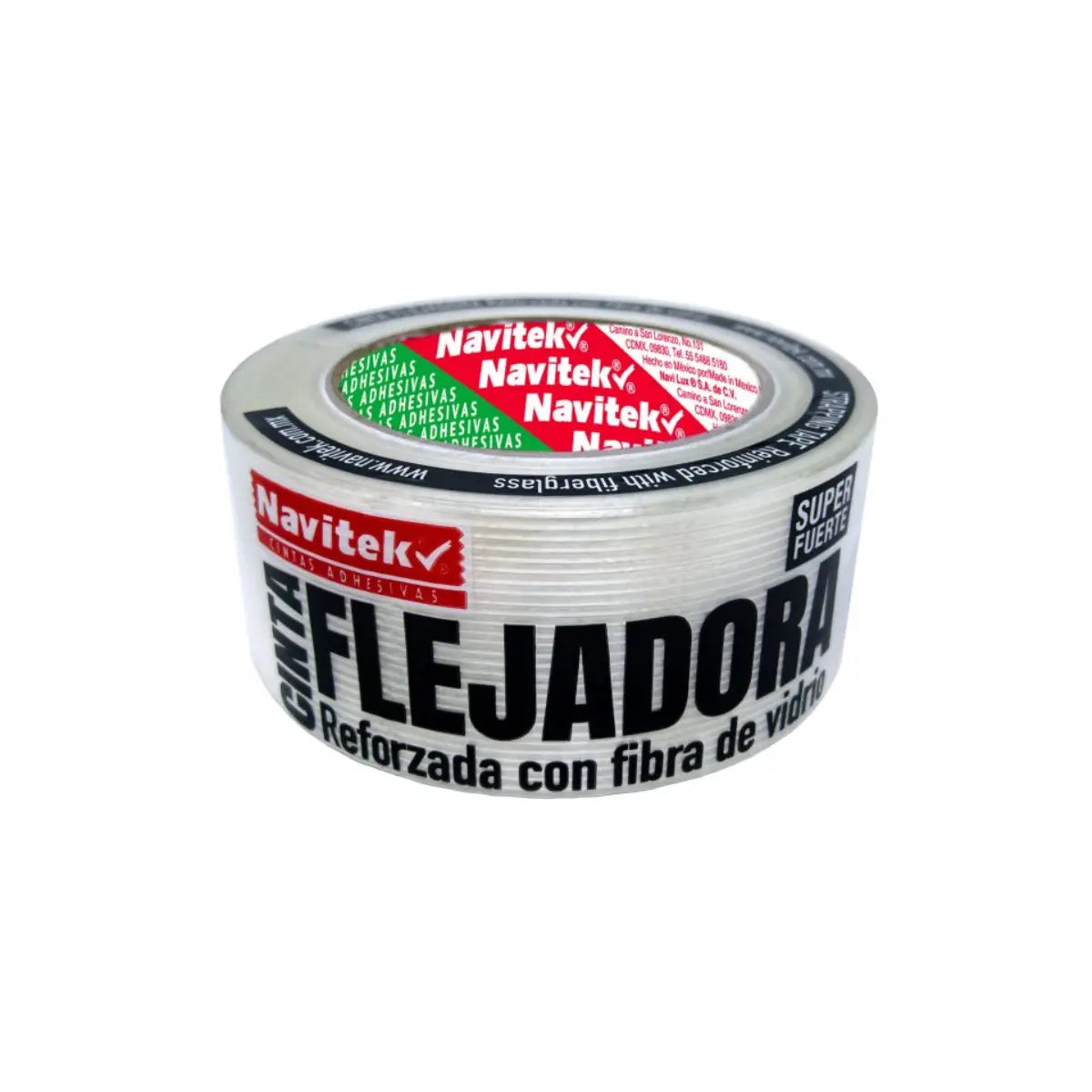 CINTA FLEJADORA FIBRA DE VIDRIO 50mx48mm Navitek - Offiland