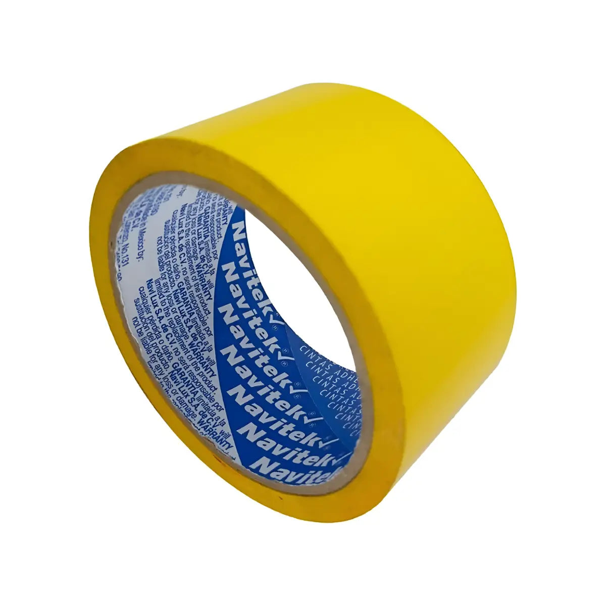 CINTA DE PVC MARCAJE DE ÁREA 750 48mm x 33m Amarillo Navitek - Offiland