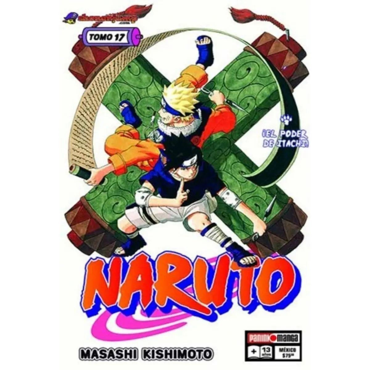Naruto Manga Tomo A Elegir Panini Anime Español N°17 - Panini