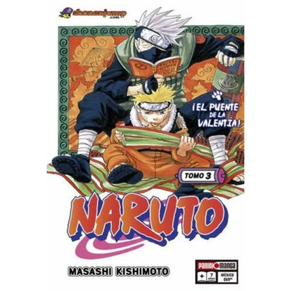 Naruto Manga Tomo A Elegir Panini Anime Español N°3 - Panini