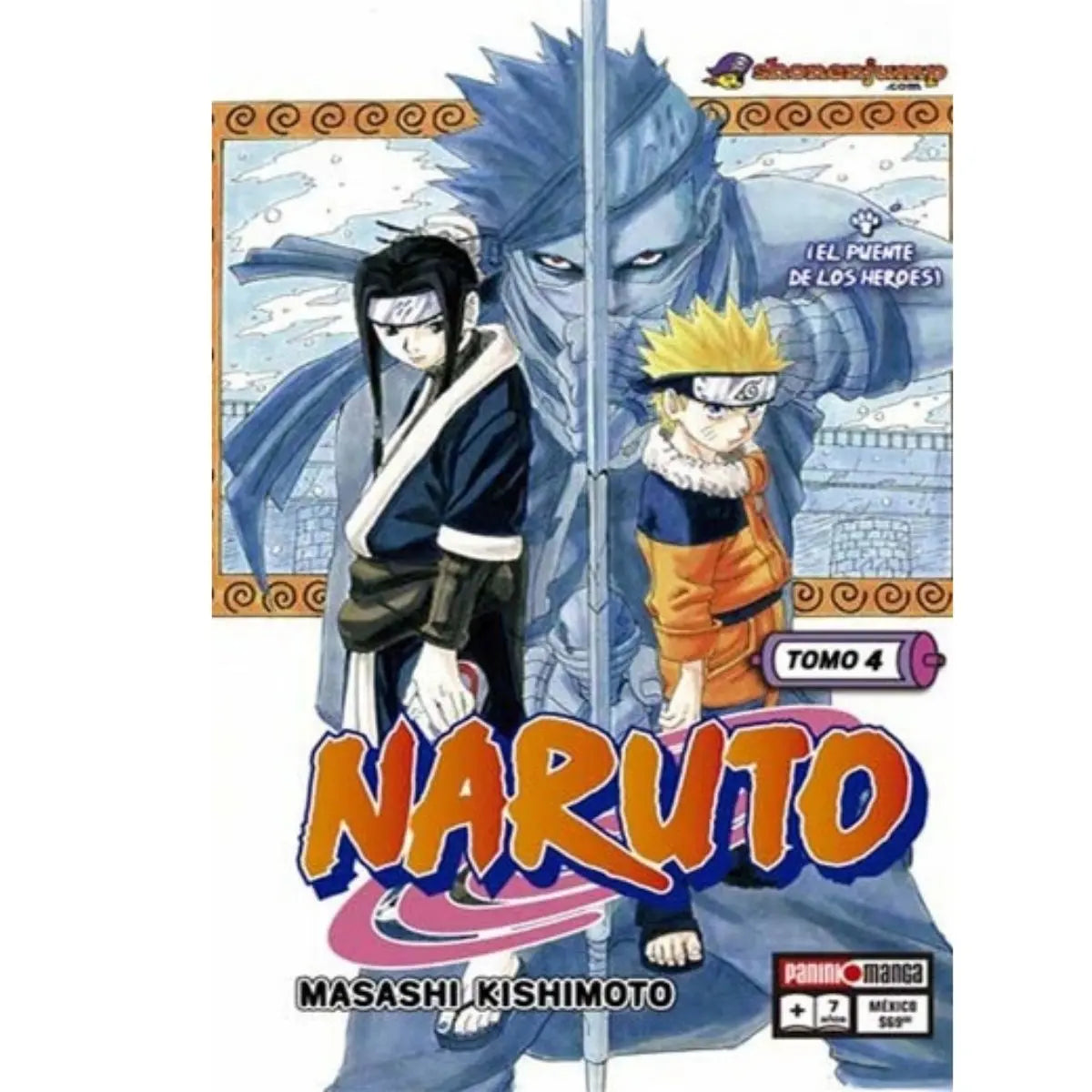Naruto Manga Tomo A Elegir Panini Anime Español N°4 - Panini