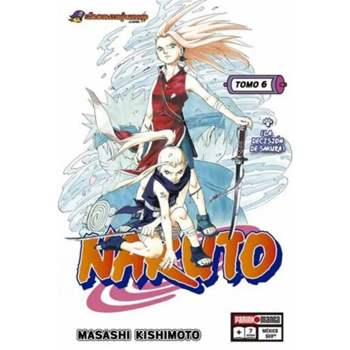 Naruto Manga Tomo A Elegir Panini Anime Español N°6 - Panini