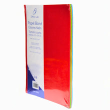 PAPEL BOND 100 HOJAS NEON 4 COLORES 75 g - Office Lab