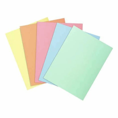 PAPEL BOND 500 HOJAS TAMAÑO CARTA COLORES PASTEL 75g - Office Lab - vista lateral