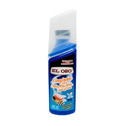 Limpiador Tenis El Oso Piel Vinil Lona Tela 60 Ml Sport - El oso - empaque