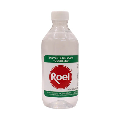 Solvente Sin Olor 250ml Roel Odorless Transparente Inoloro - Roel - vista lateral