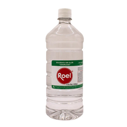 Solvente Sin Olor 1000ml Roel Odorless Transparente Inoloro - Roel