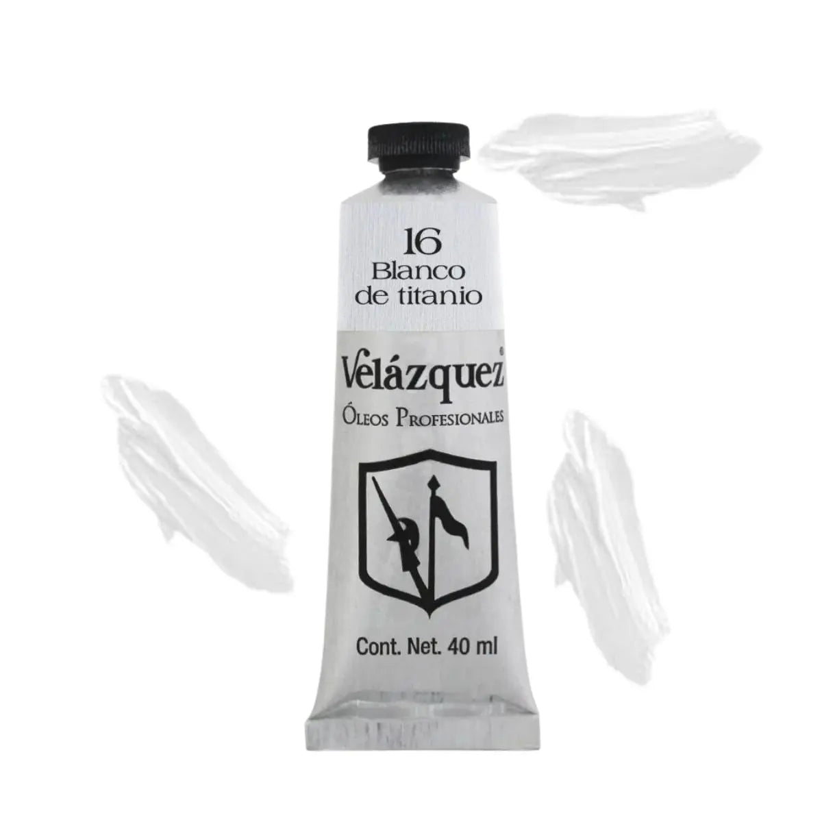 Pintura Al Oleo Profesional Velazquez 40ml Arte Escoge Color Óleo Blanco de Titanio - Roel