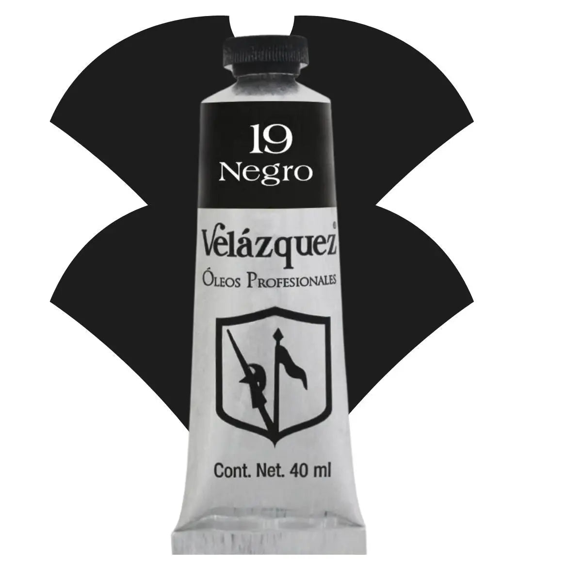 Pintura Al Oleo Profesional Velazquez 40ml Arte Escoge Color Óleo Negro - Roel