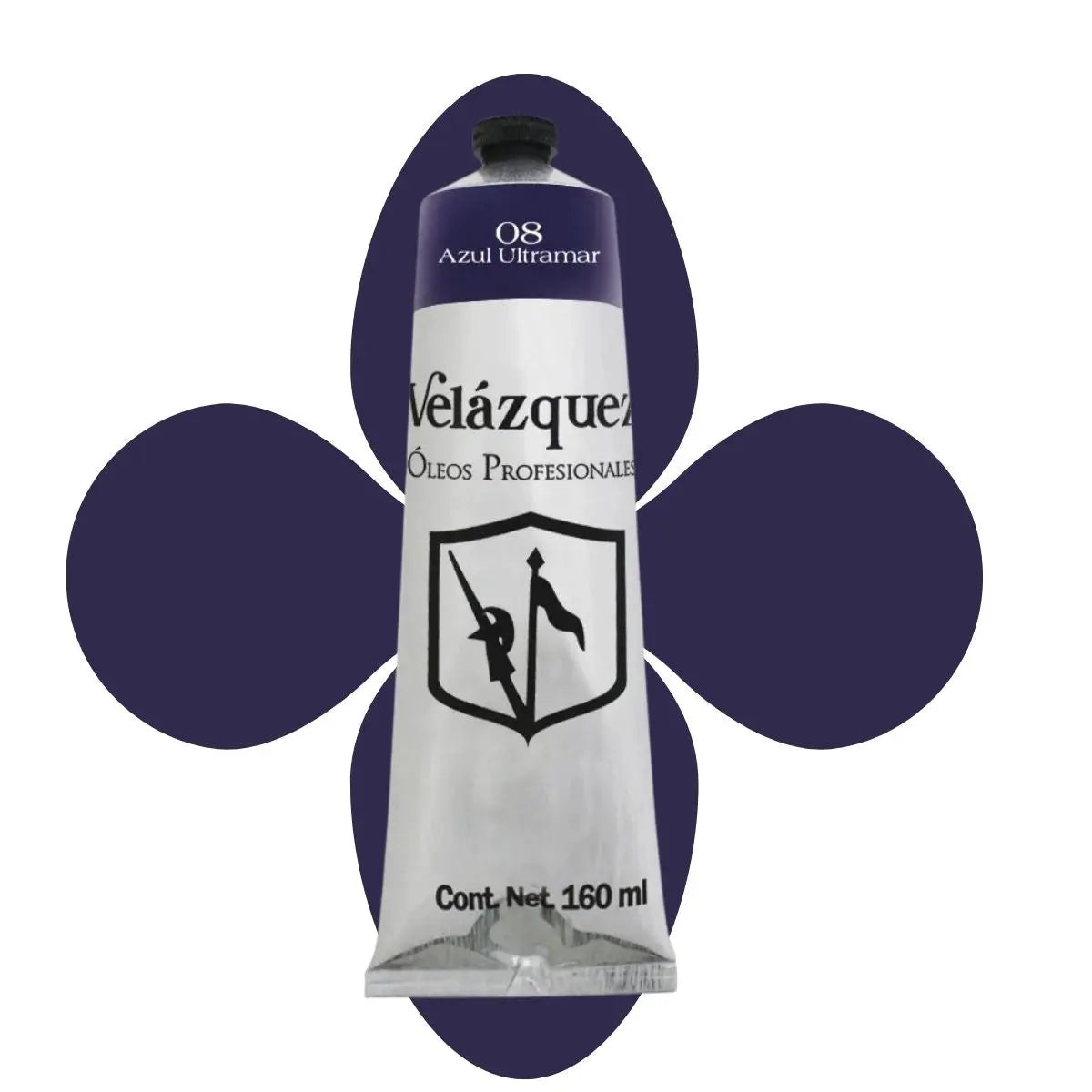 Pintura Al Oleo Profesional Velazquez 160ml color a elegir Azul Ultramar - Roel